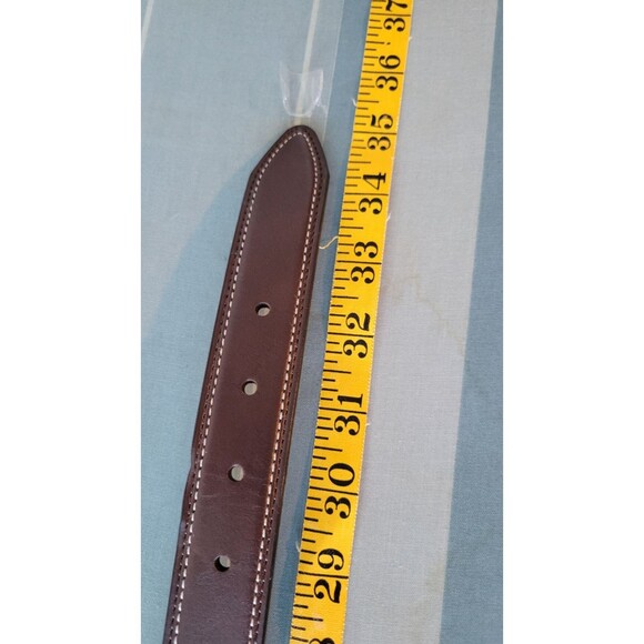 Reversible and Shortenable Leather Belt - Tommy Hilfiger Sz M - Picture 4 of 4